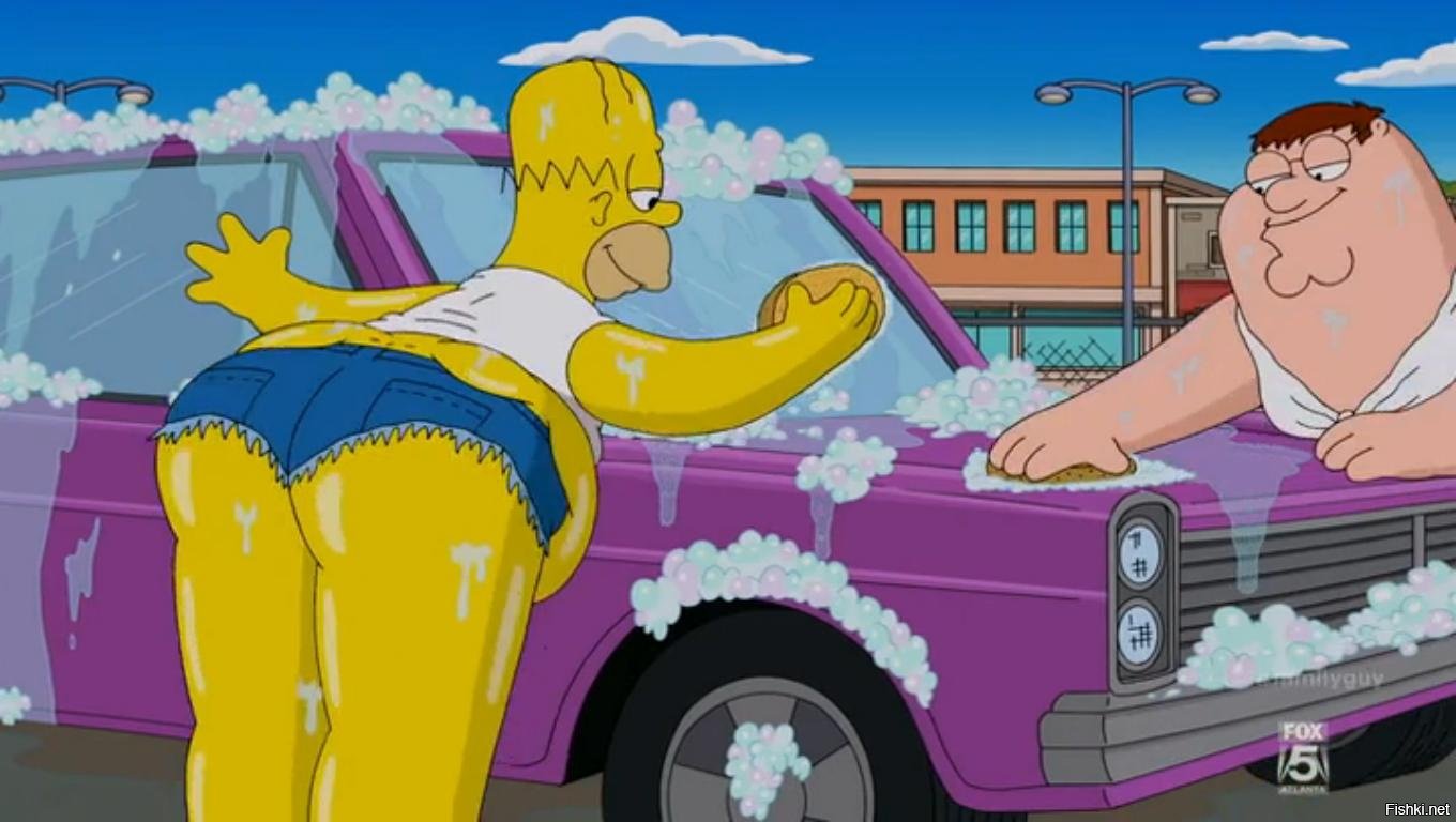 Чтобы получить халявный секс бабе пришлось мыть машину парня 