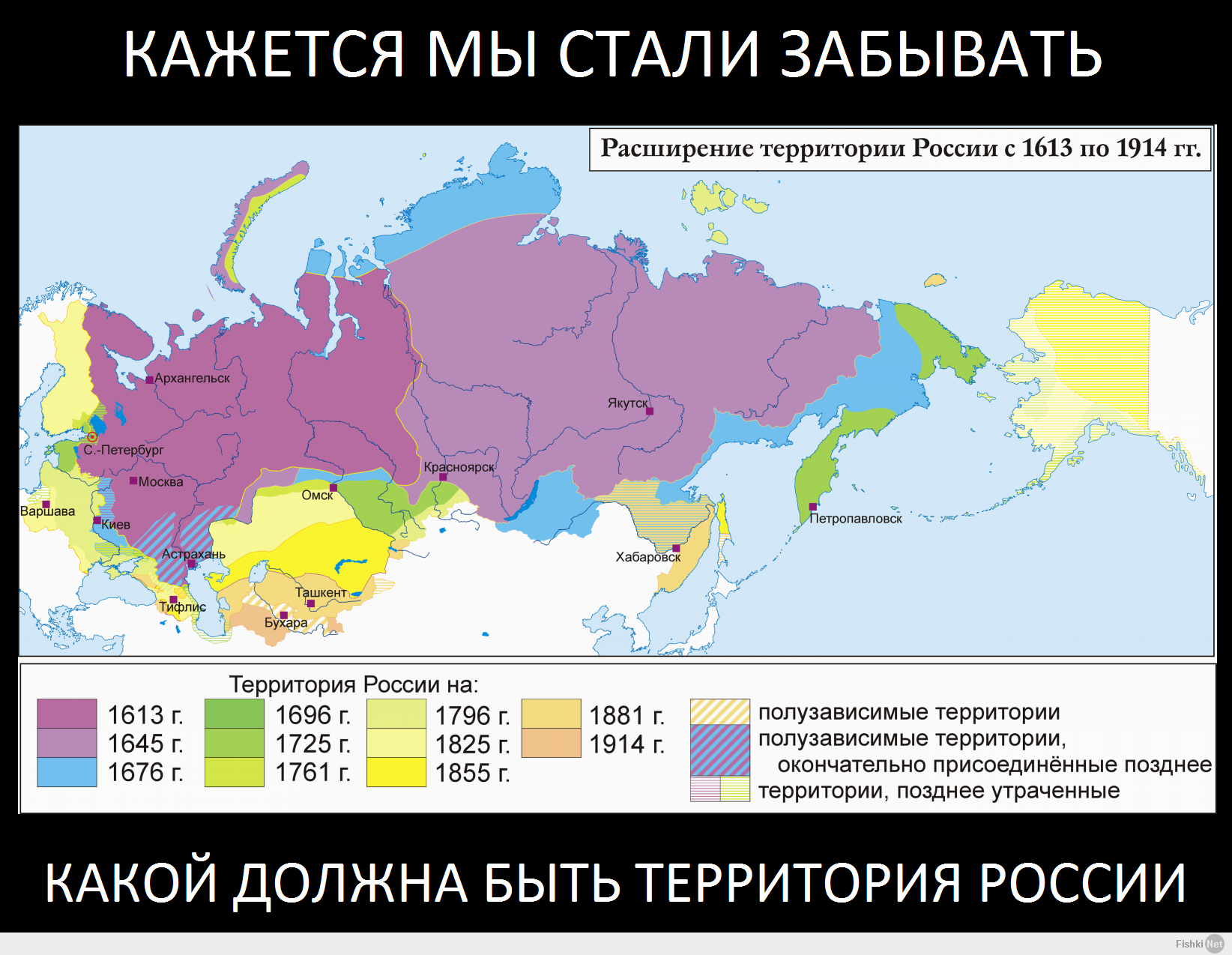 Россия 1613 год карта