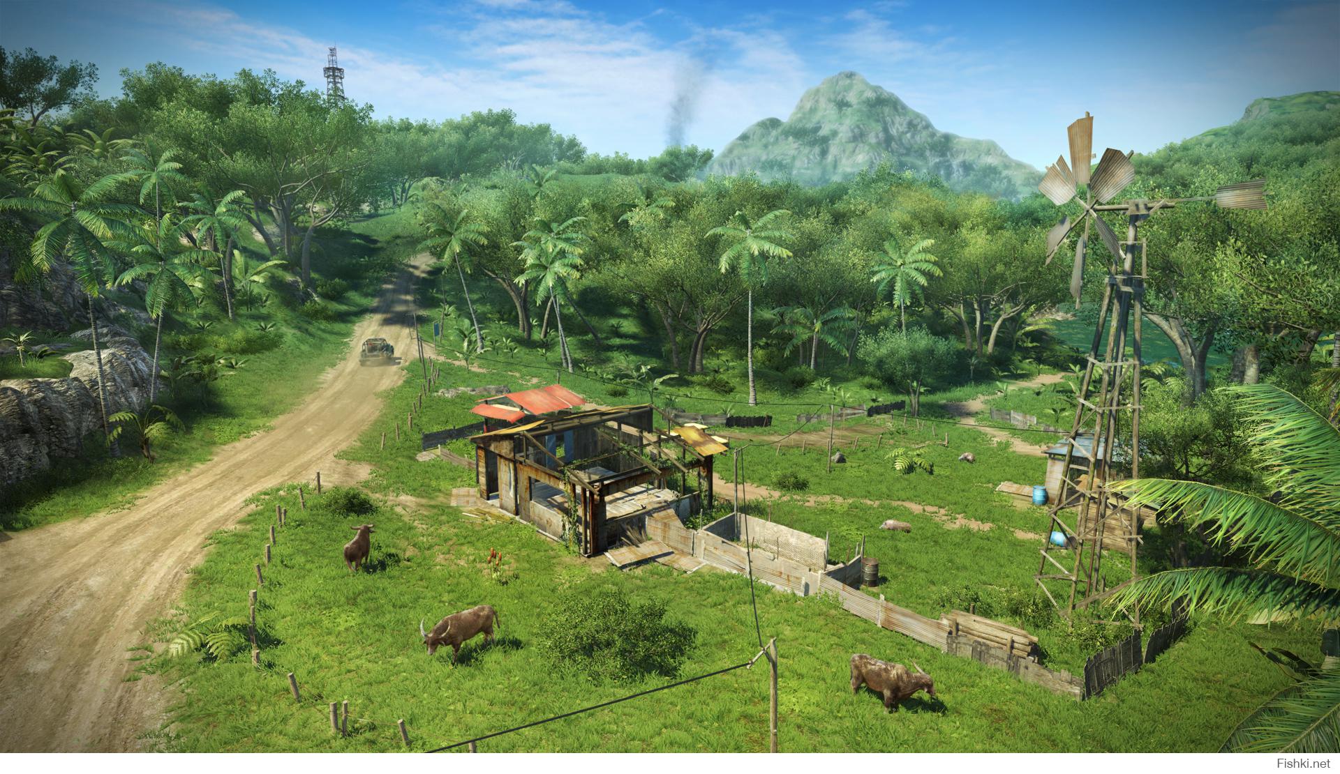 Far cry 3. Фар край 3 джунгли. Far Cry 3 джунгли. Мир фар край 3. Фар край 3 природа.