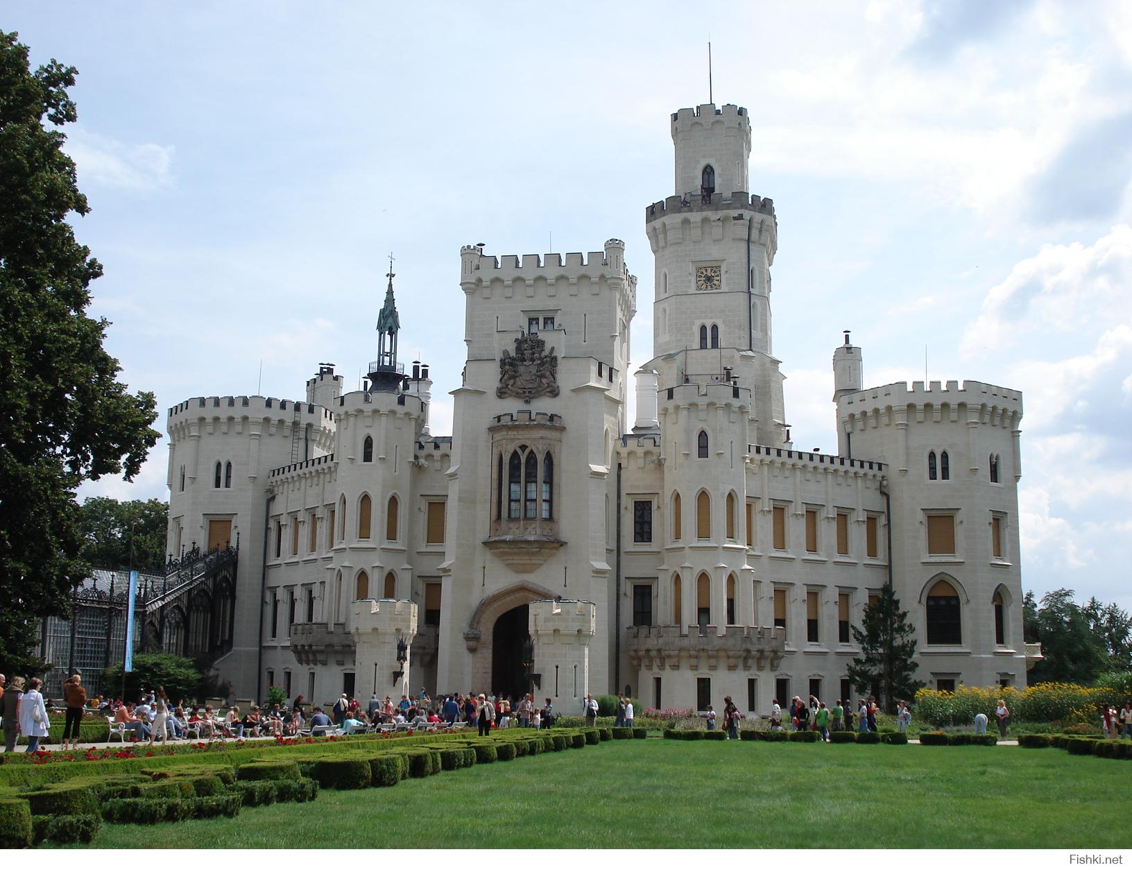 Замки и дворцы чехии