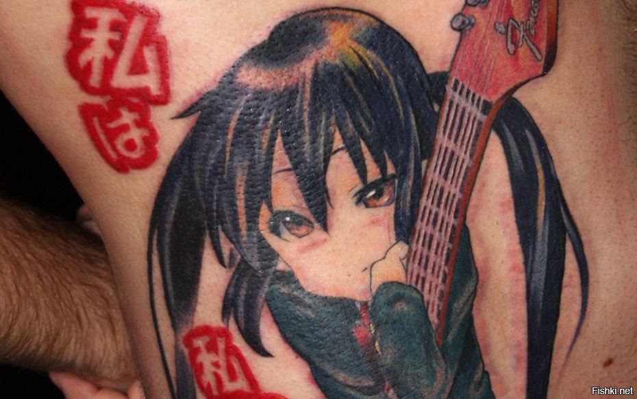 Татуировки в стиле хентай