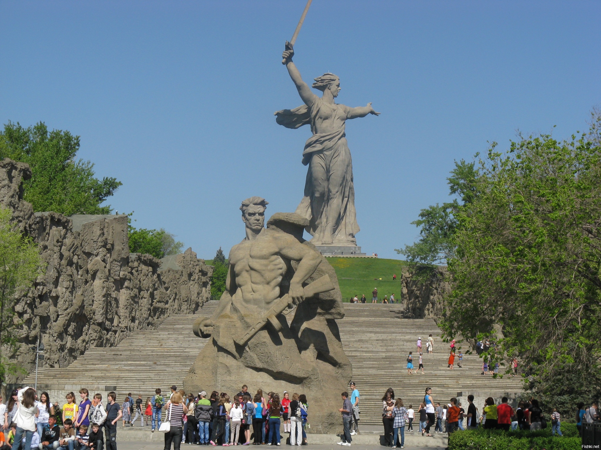 Ансамбль героям Сталинградской битвы