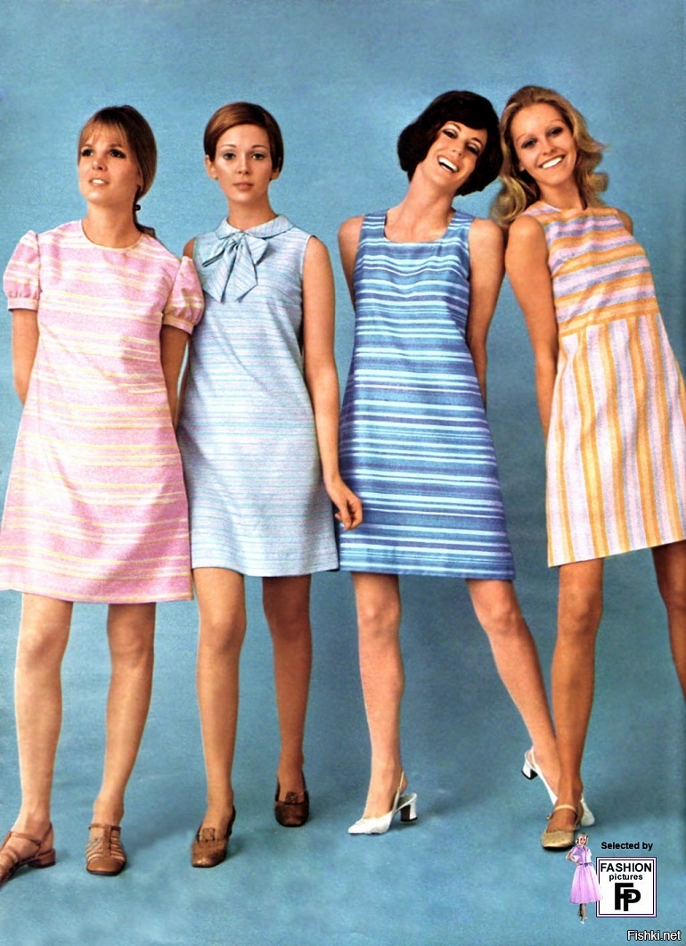 Платье в 60 годах