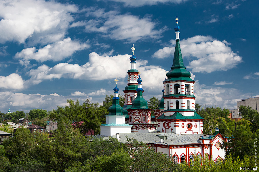 Православные храмы иркутска фото