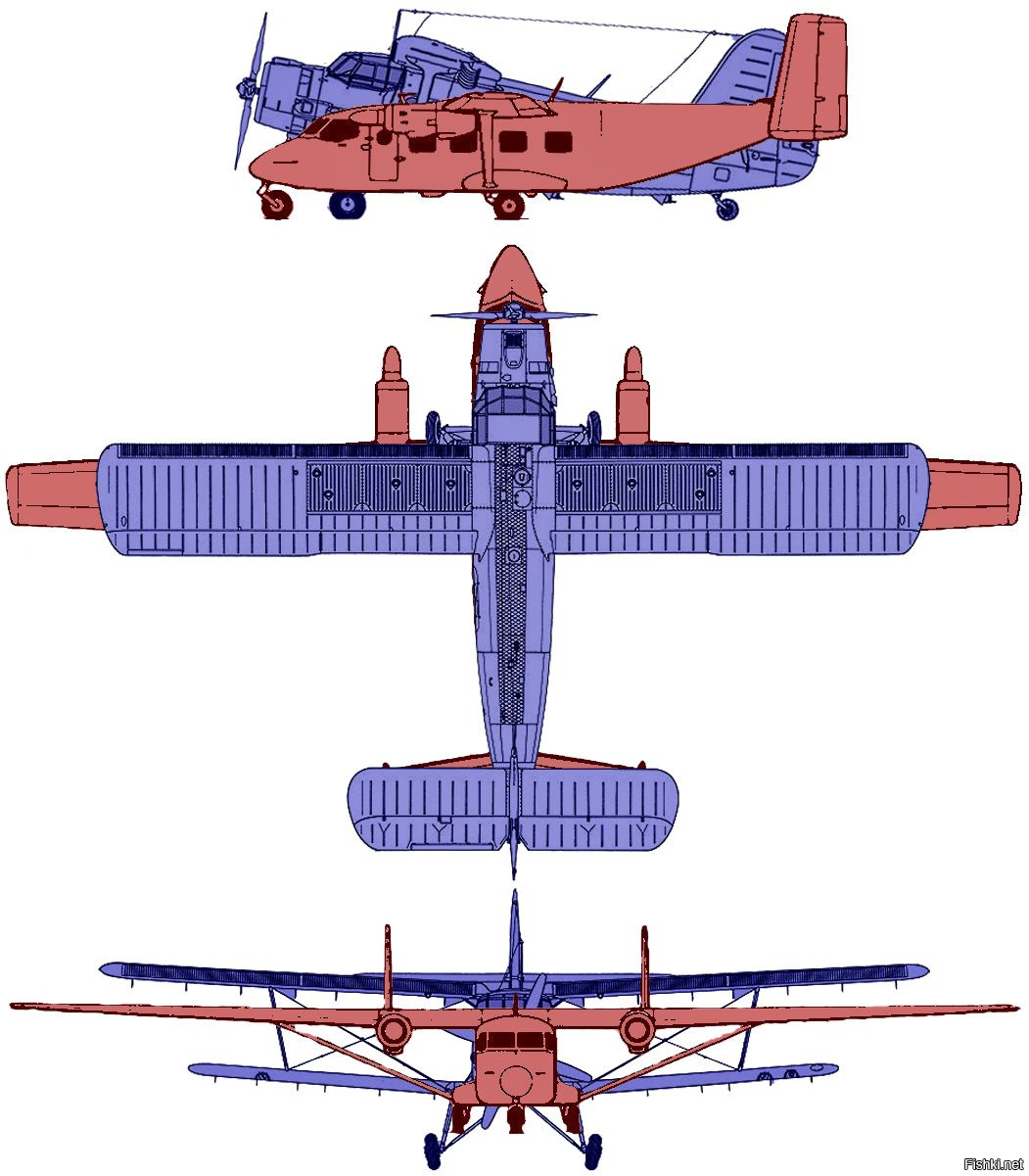 Ан 28 чертежи