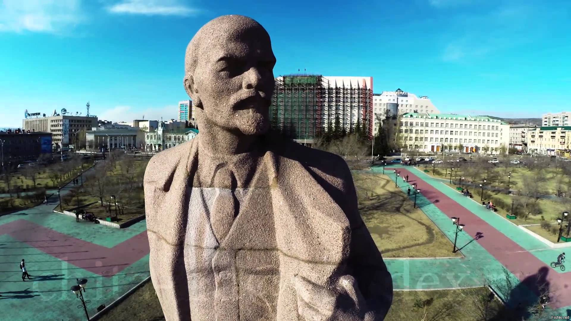 Памятник Ленину в Чите