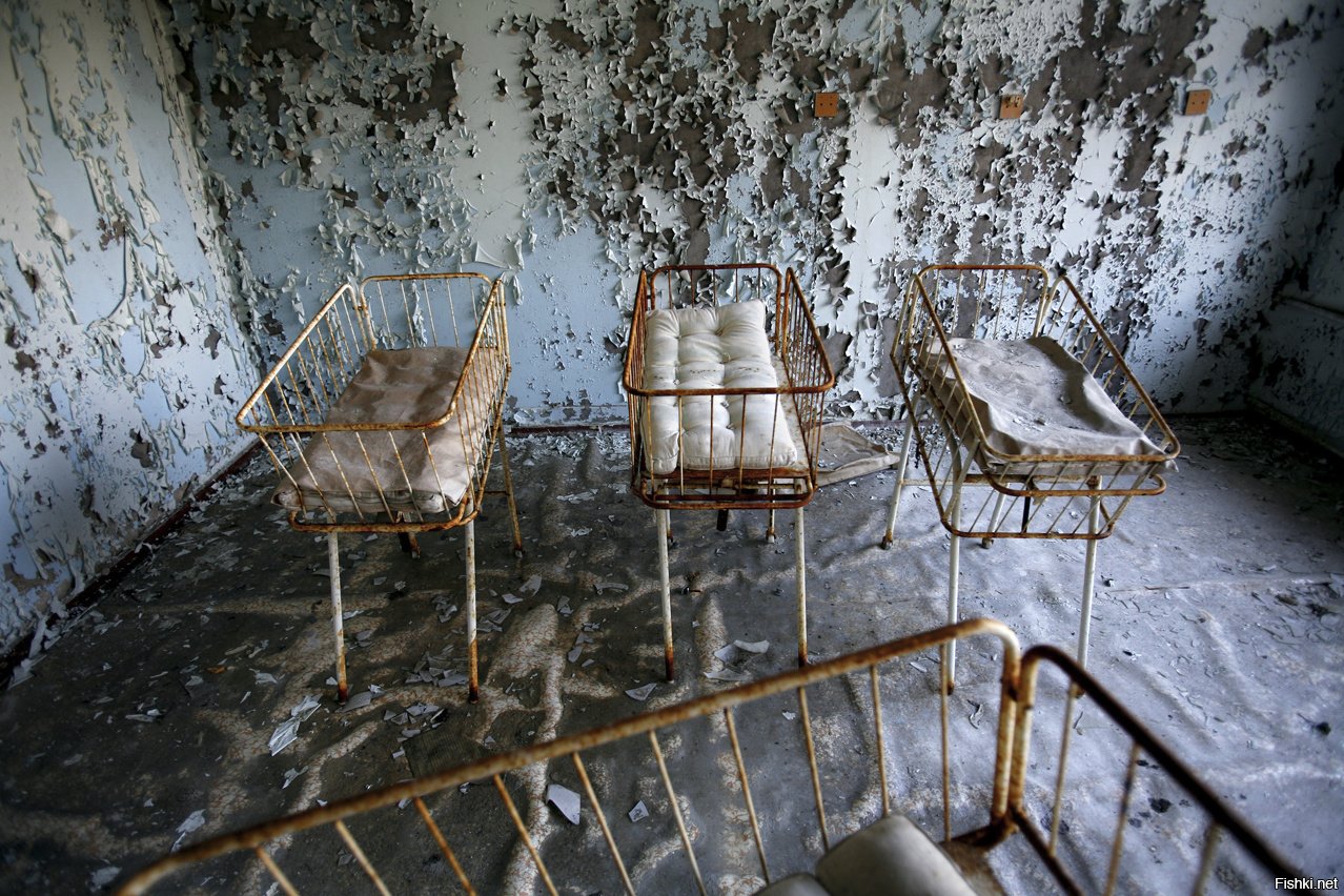 Чернобыль роддом заброшенный