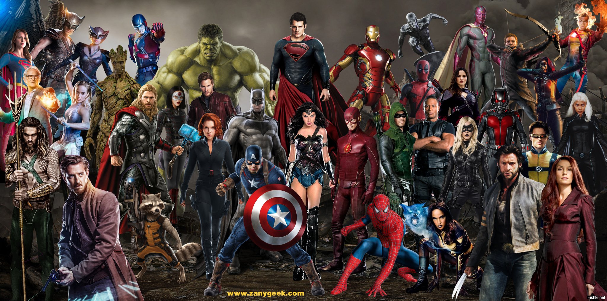 Супергерои Вселенная DC