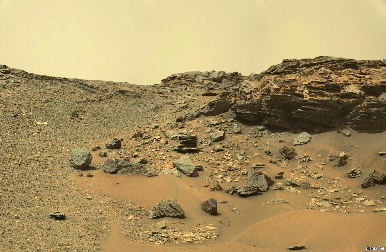 Снимки поверхности Марса 2022