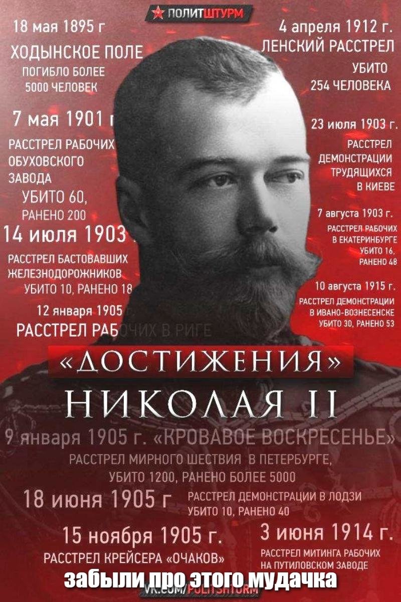 Николай II достижения