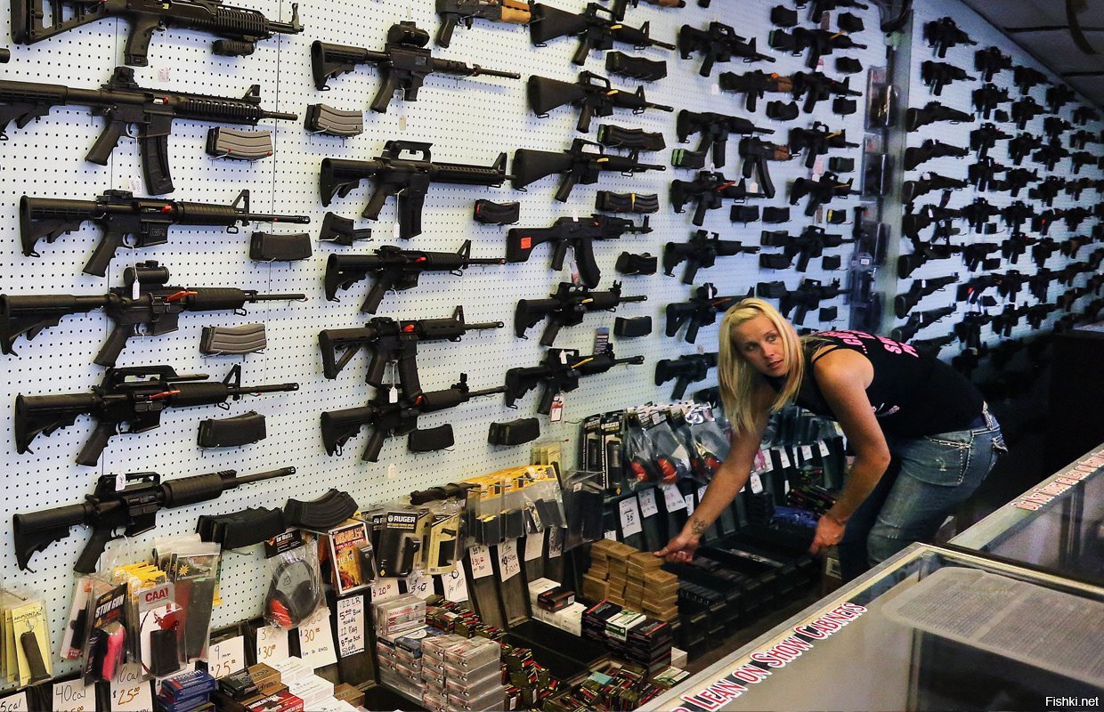 Американский магазин оружия