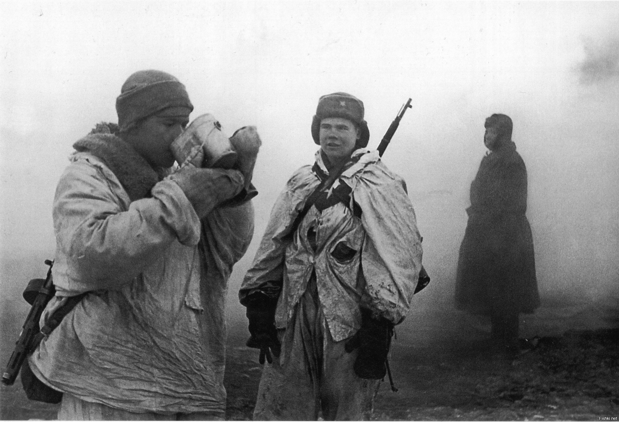 Солдаты РККА 1941 год Ленинград зима