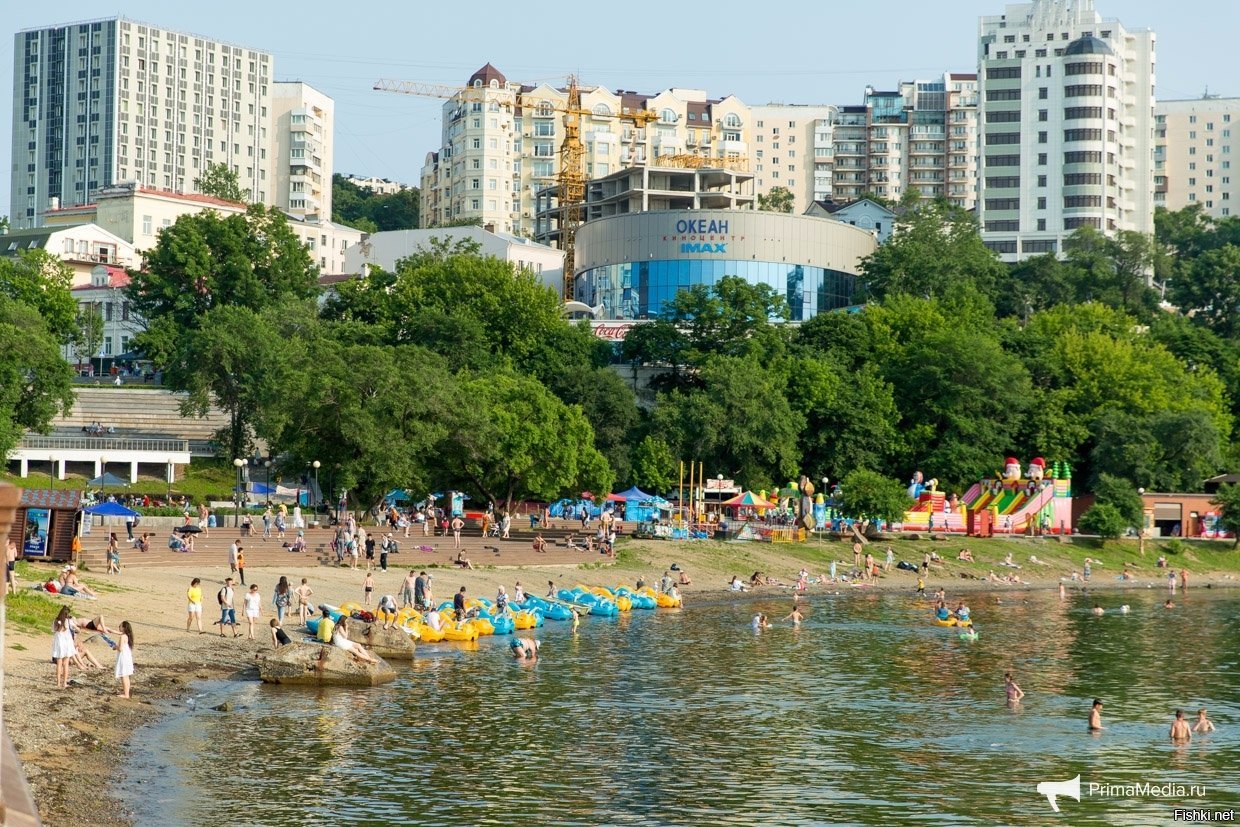 Пляж на татарской владивосток фото