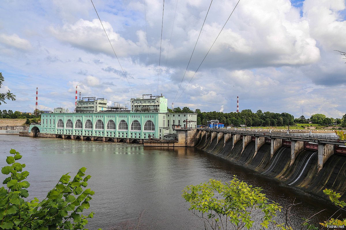 Волховская ГЭС Волхов