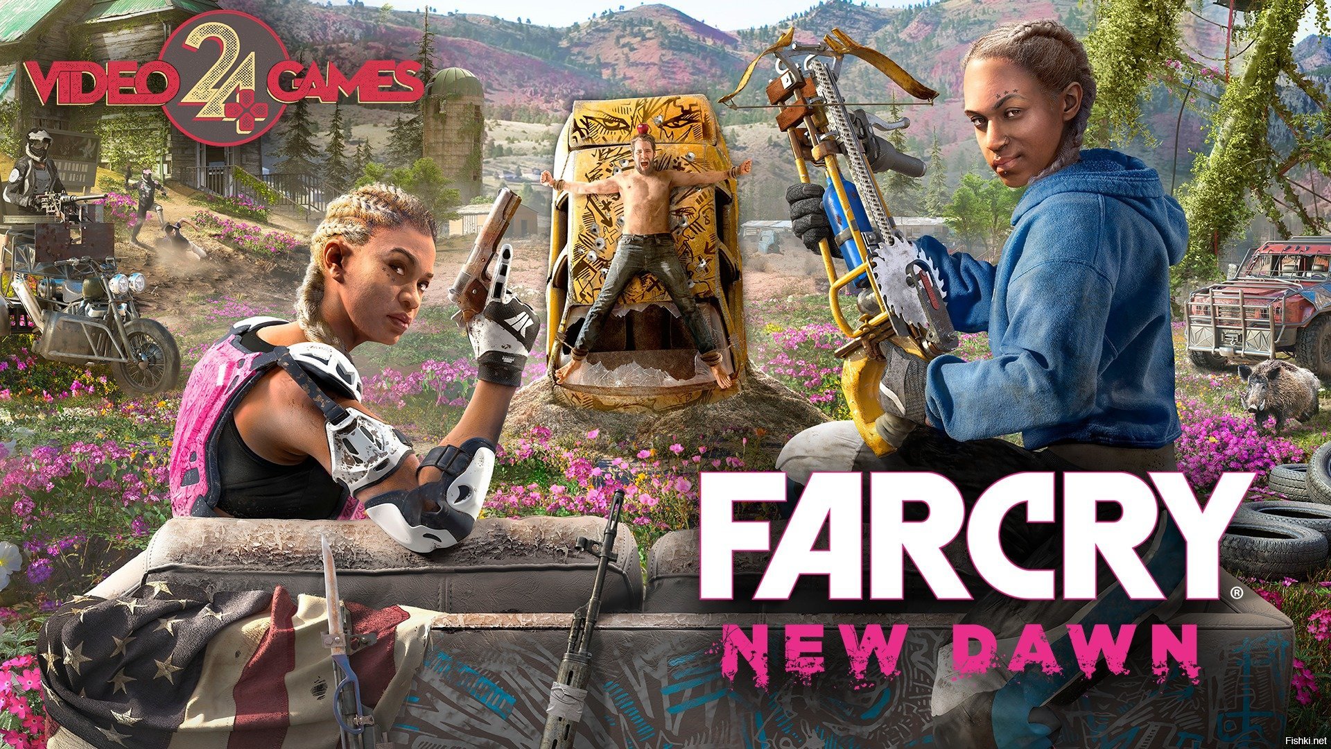 Far cry new отзывы. Far Cry New Dawn стрим. Far Cry New Dawn диск на ps4.
