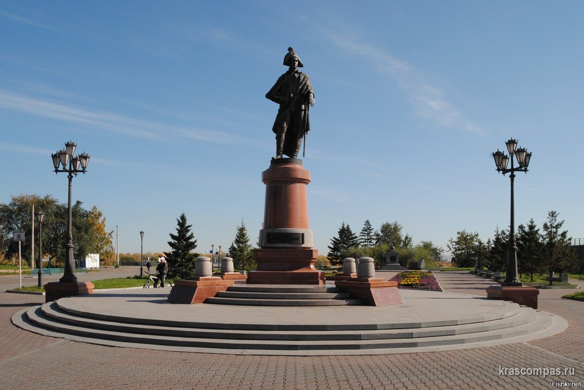 Памятник Резанову в Красноярске