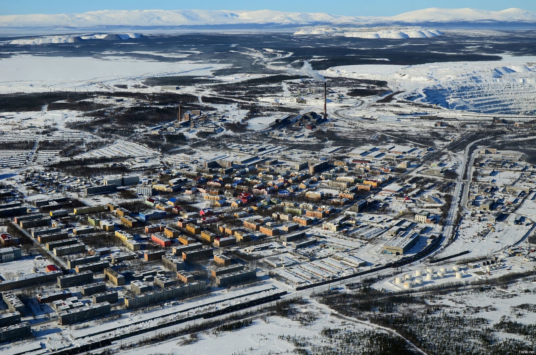 Фото поселок высокий мурманская область