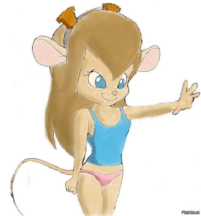 Little kawaii mouse nude