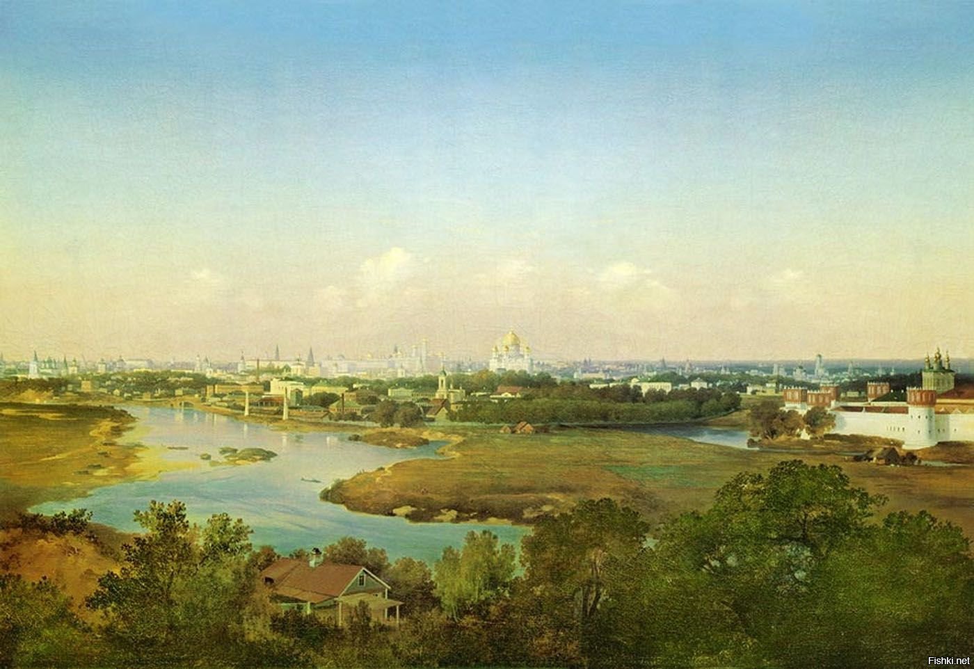москва река в 19 веке