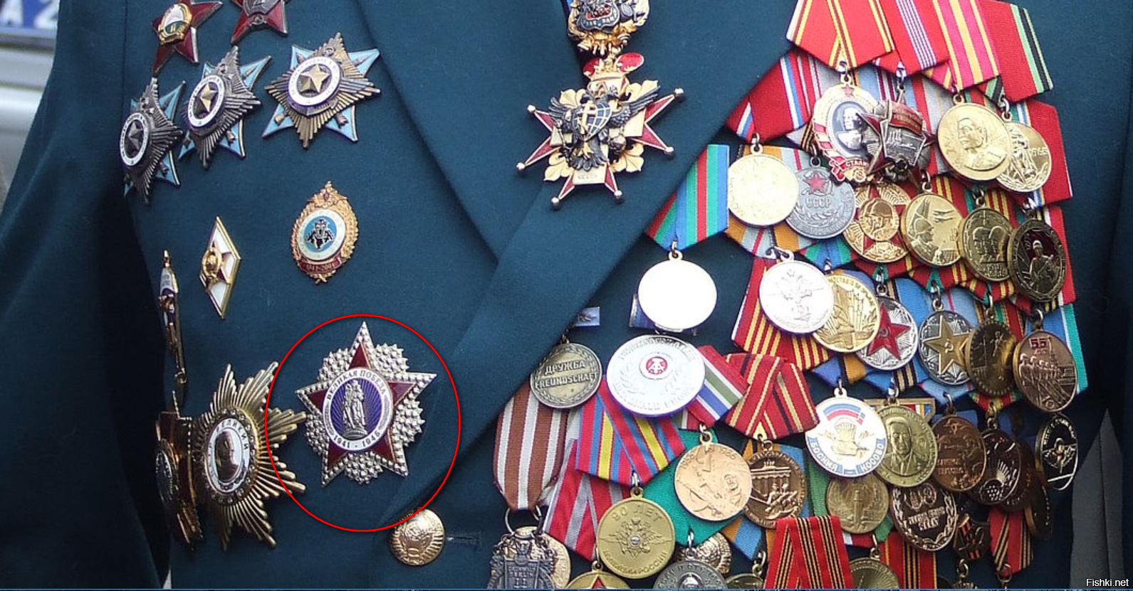 Ордена и медали СССР на блошином рынке