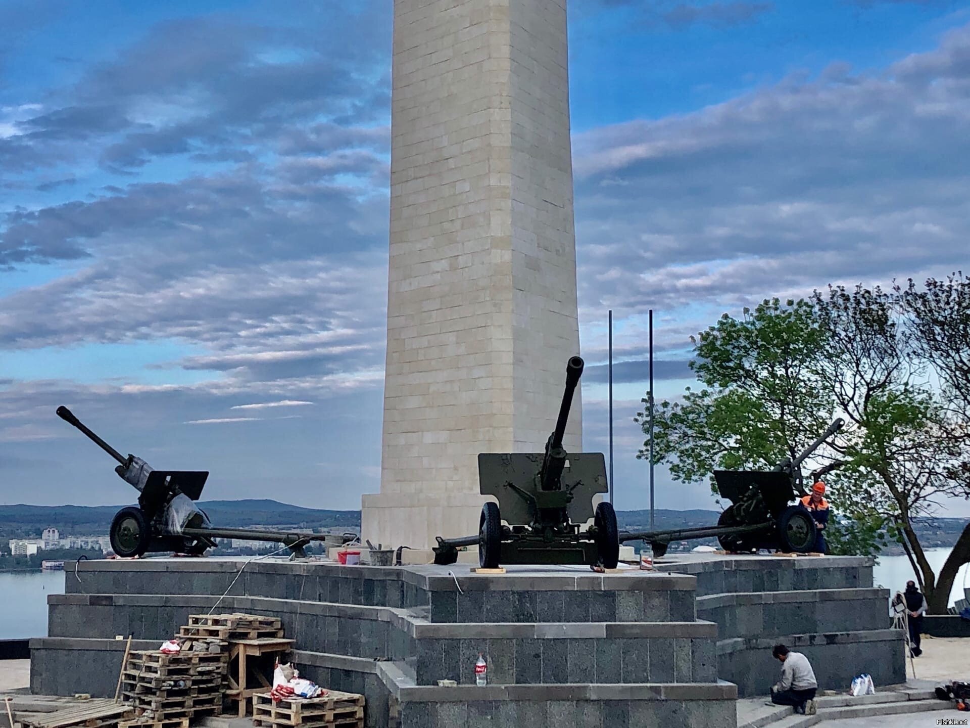 обелиск славы на горе митридат в керчи