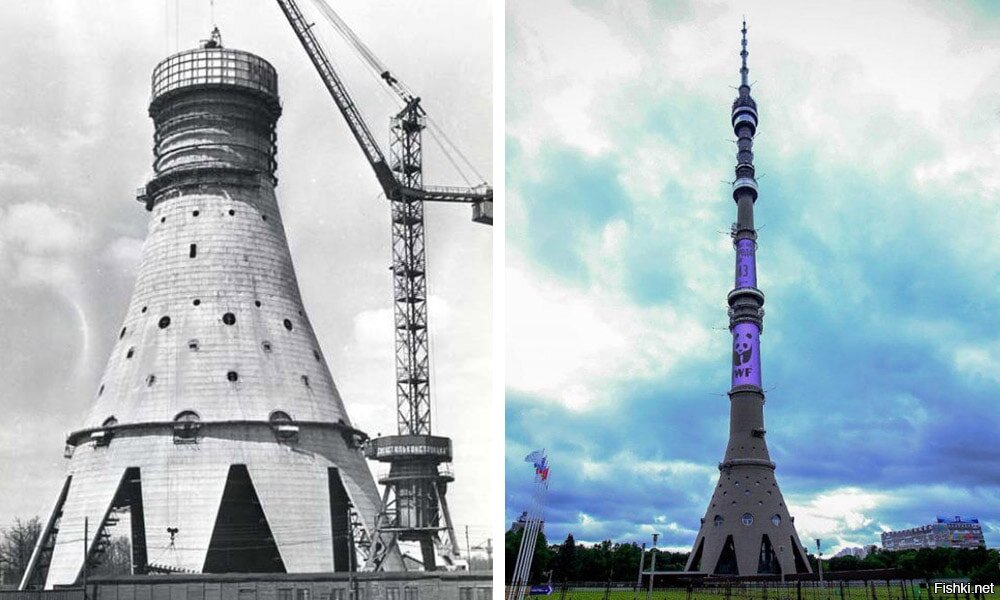 В каком году башни. Останкинская телебашня 1967. Останкинская телебашня 1960. 1967 Год Останкинская телебашня. Останкинская телебашня 1966.