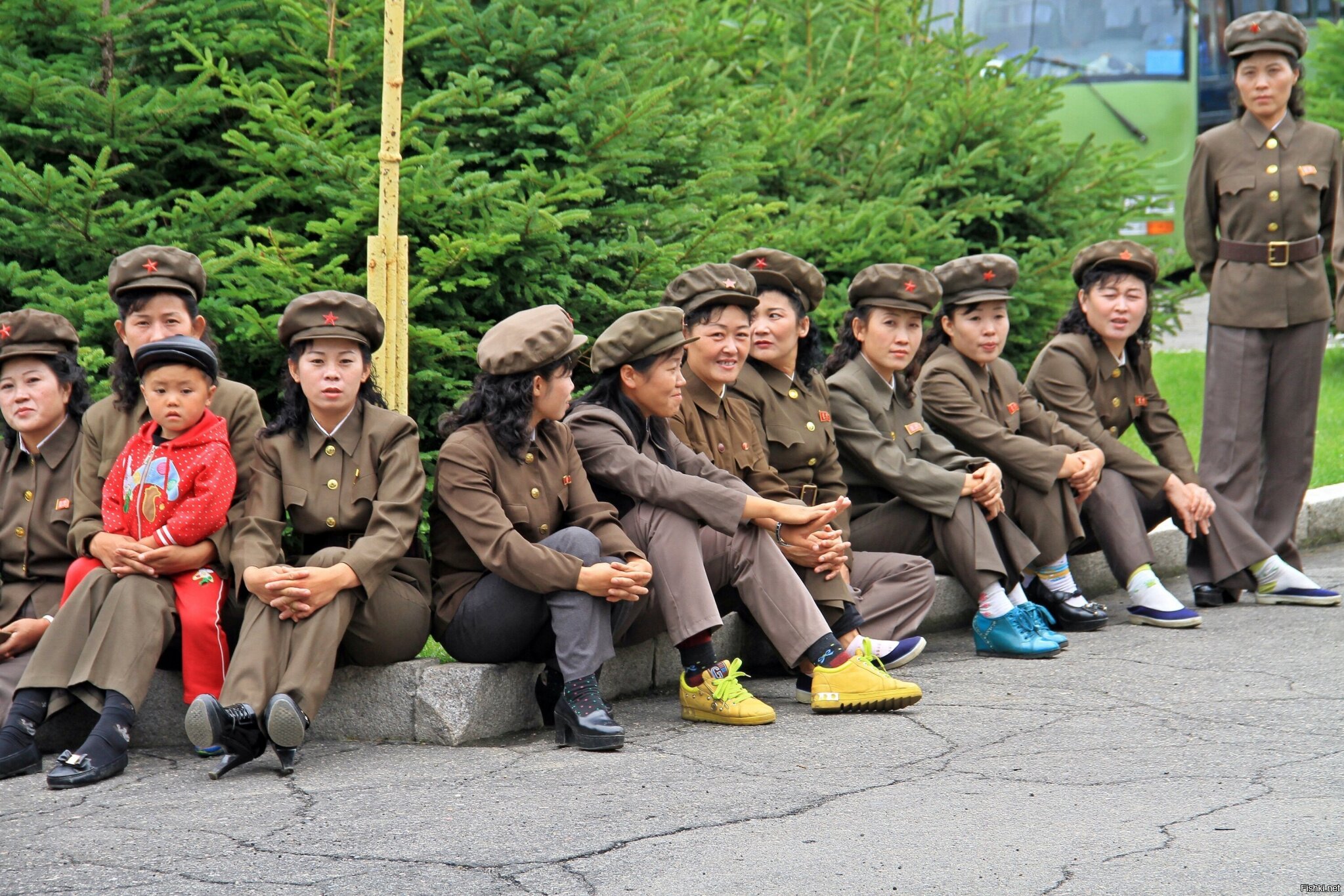 Фото жителей северной кореи