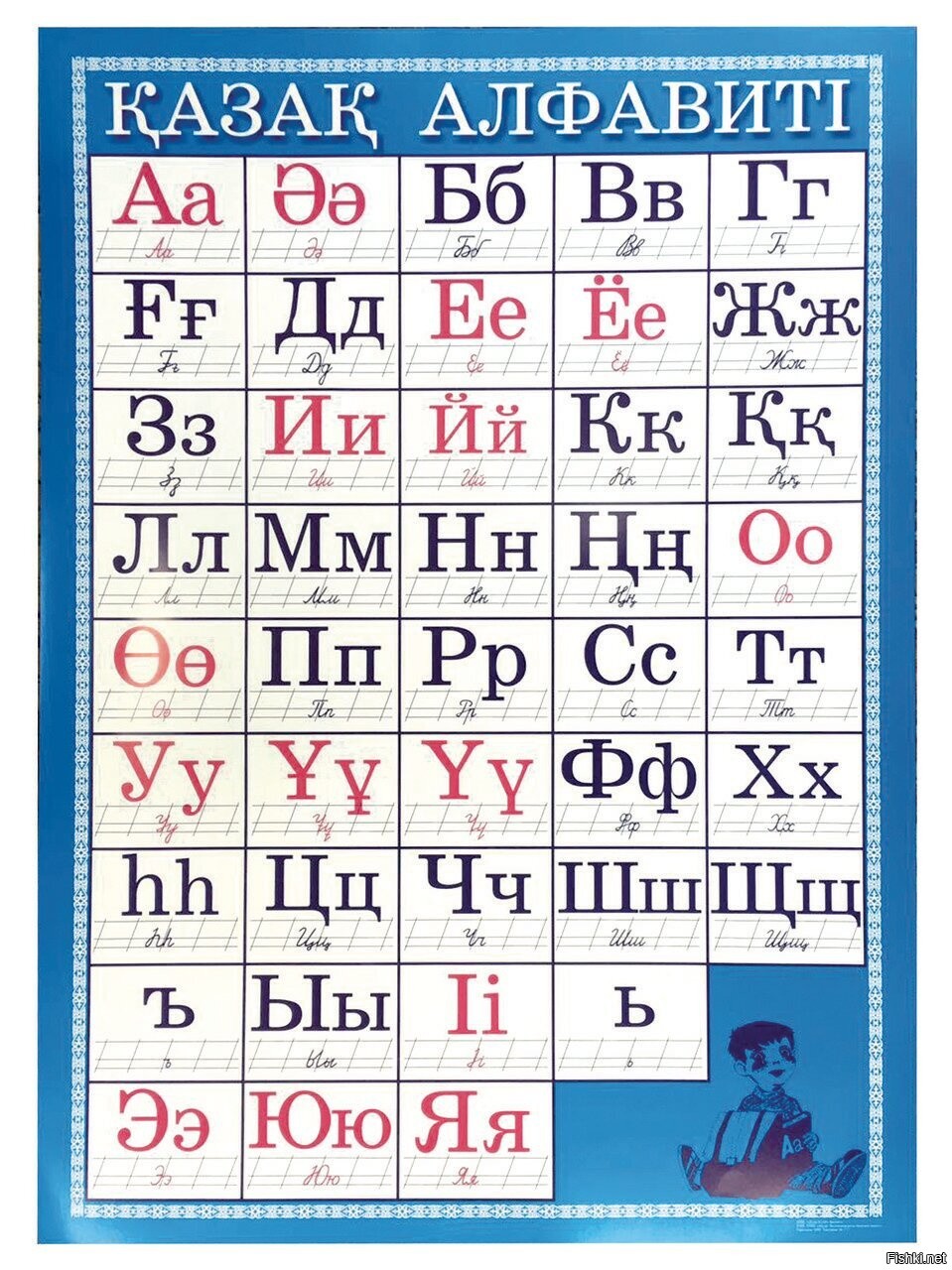 Алфавит Казахстана