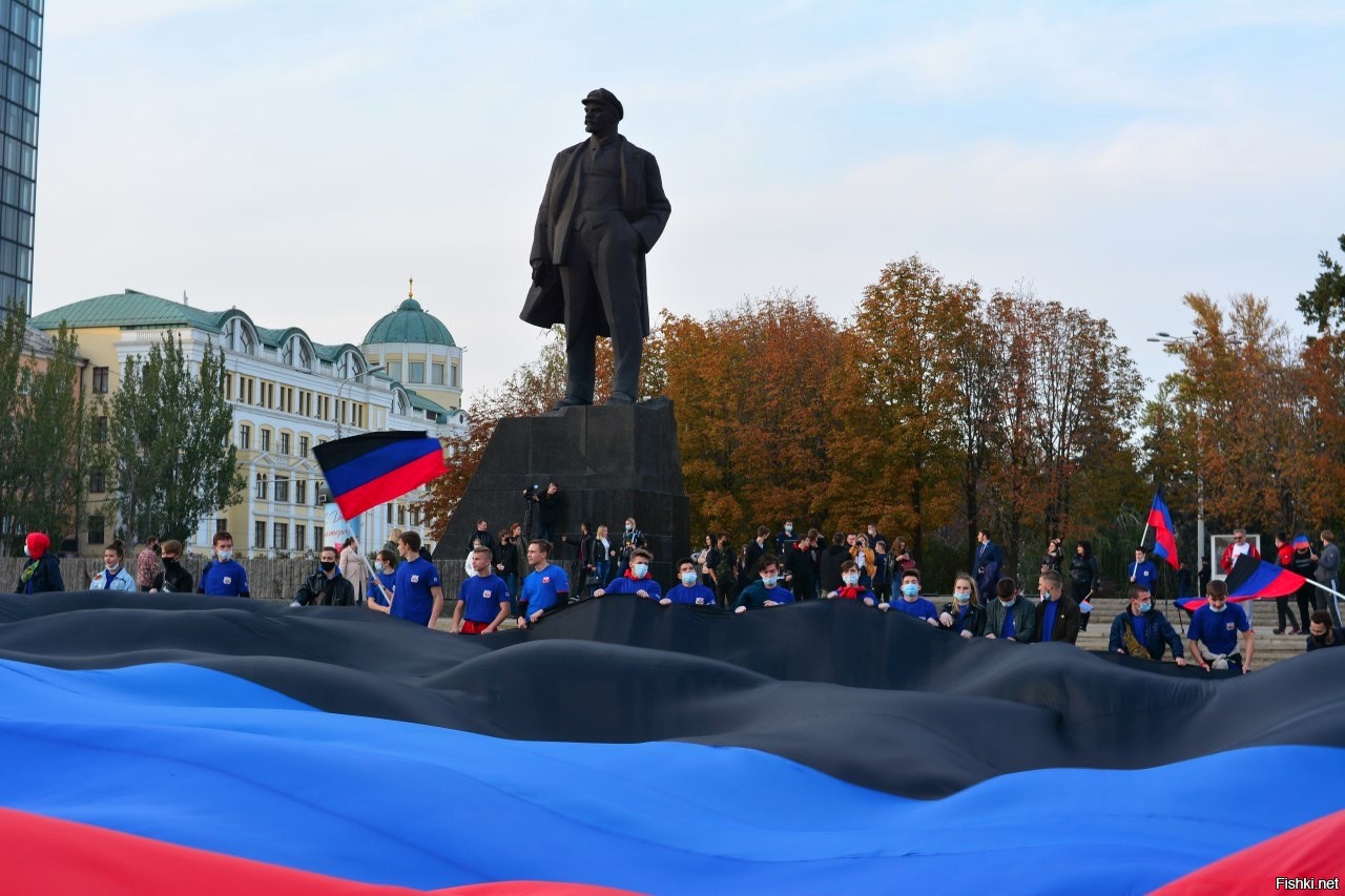 Донецкая народная республика флаг фото