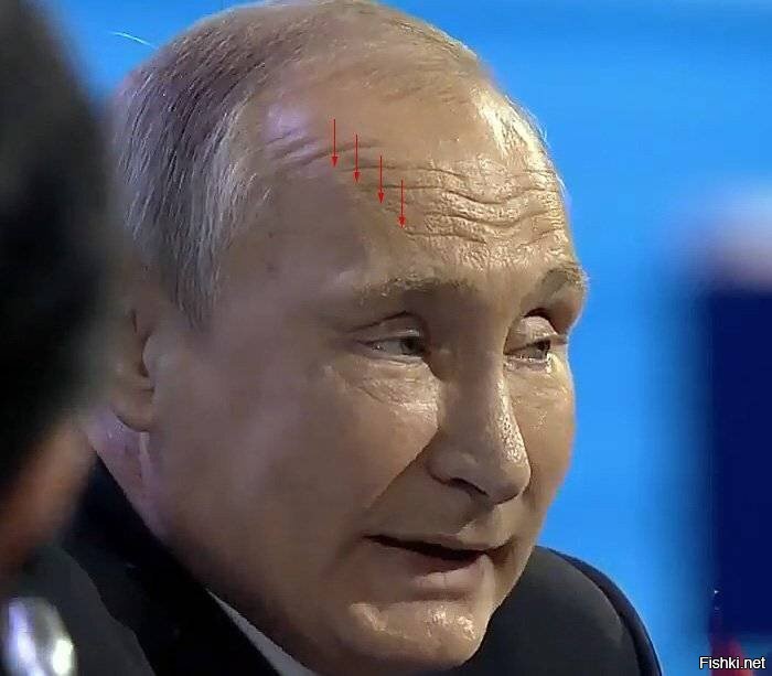 Путин неудачные фото