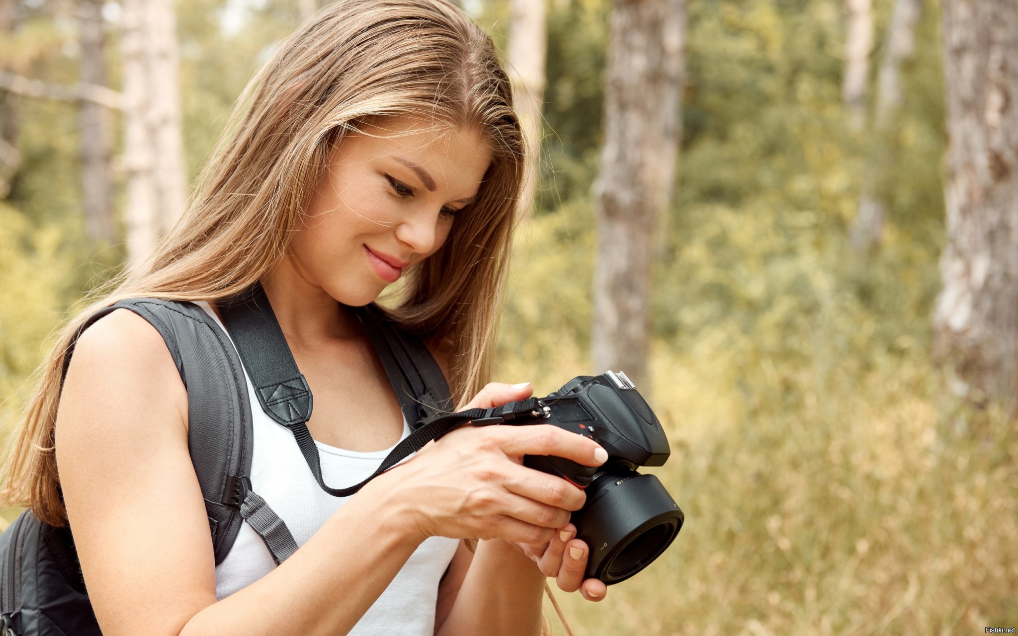 Фотография человека с фотоаппаратом