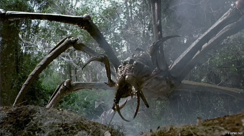 Пауки атакуют. Арахнид паук гигантский. Звездный десант жуки Арахниды.