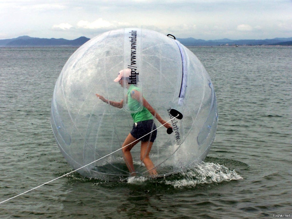 To do zorbing you must be