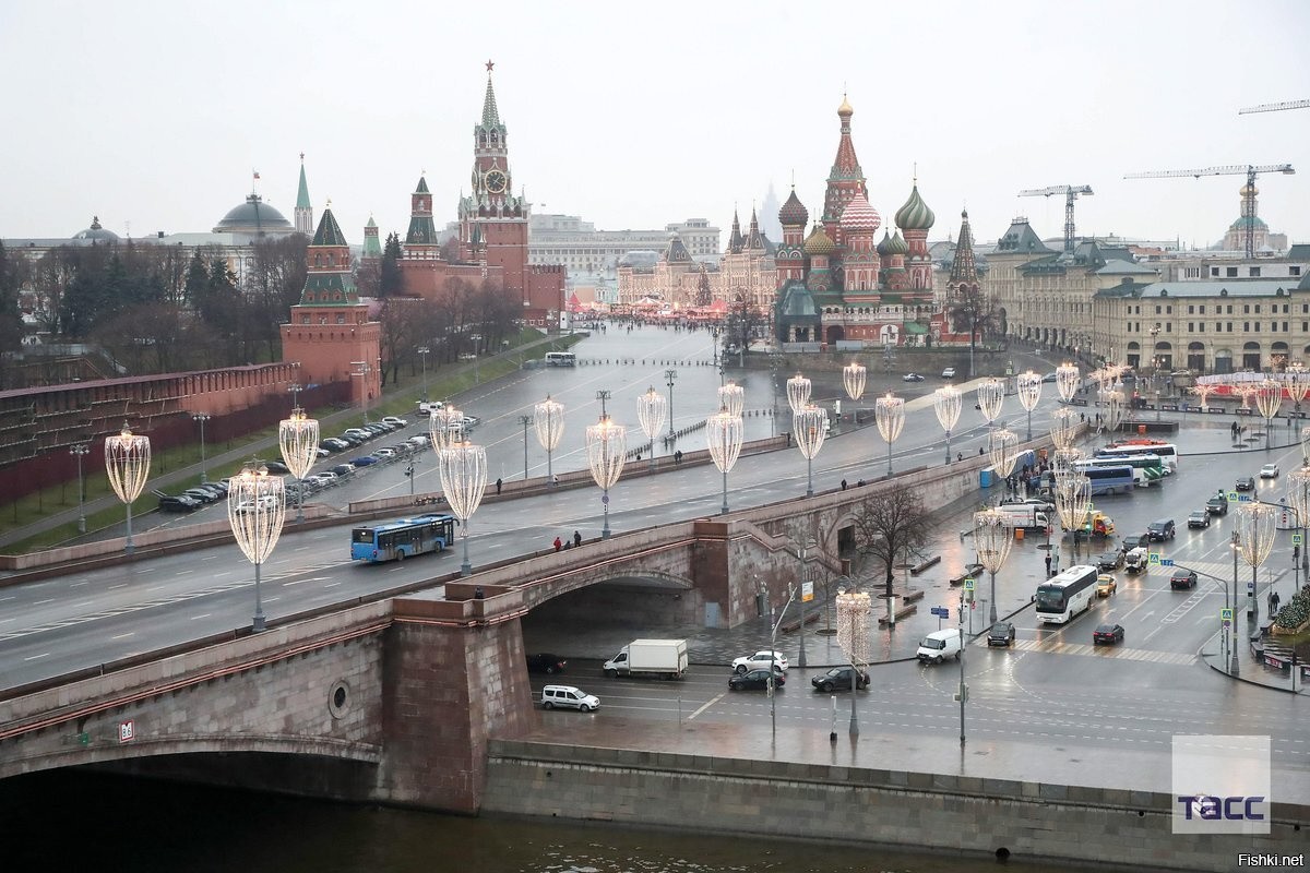 Москворецкий мост в Москве