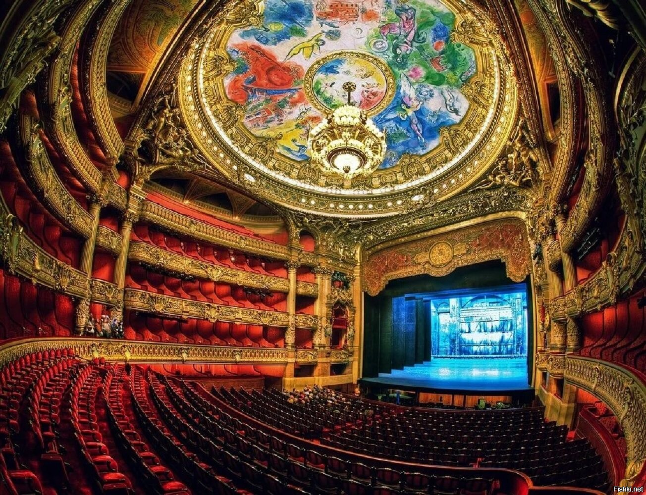 Французский театр балета. Театр Гарнье в Париже. Опера Гарнье (Гранд-опера), Париж. Опера Гарнье. Театр в Париже, Франция..