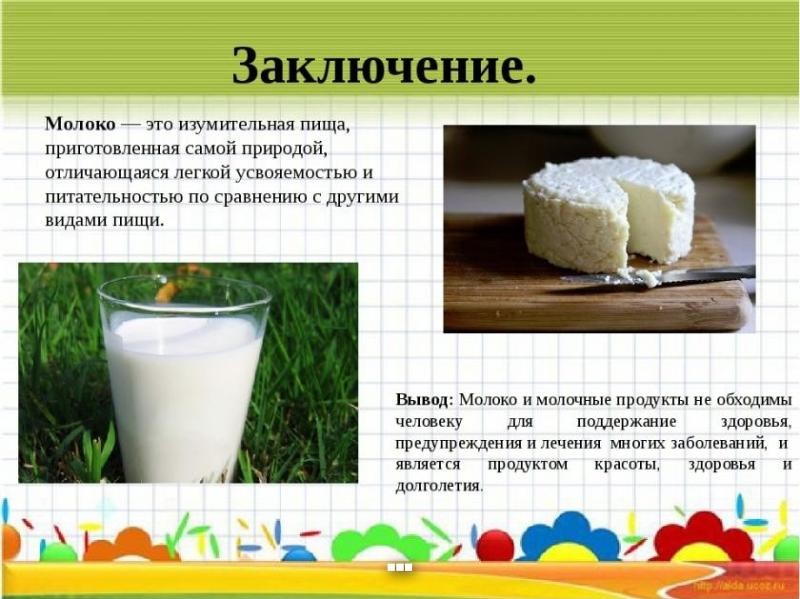 Молоко это еда или напиток. Молоко это изумительная пища приготовленная самой природой. Заключение про молоко. Презентация о молоке. Молоко для презентации.